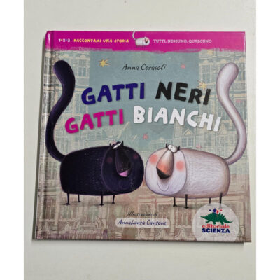 14377. Libro "Gatti neri gatti bianchi"